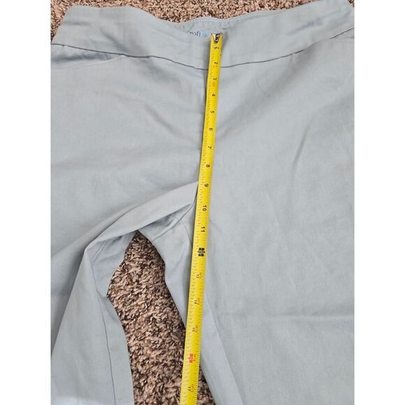 Croft & Barrow The Effortless Stretch Capri Pants Size 14R Light Blue Cotton - Picture 8 of 8